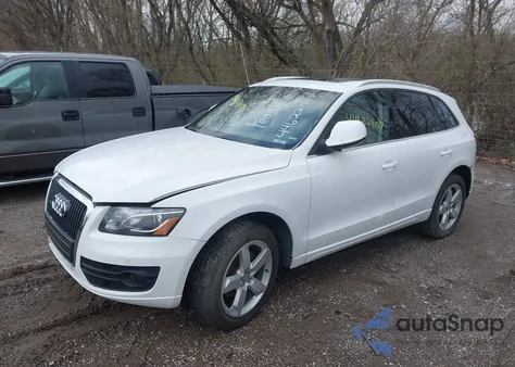 2012 Audi Q5 2.0T Premium z USA, uszkodzony, nr VIN WA1LFAFP8CA001234